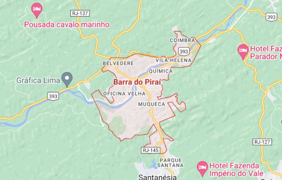 Conhecimento da área - Barra do Pirai