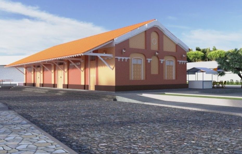 Imagem da Estação Ferroviária de Ipiabas - Barra do Pirai