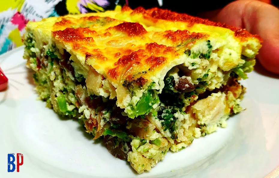 Irresistível Torta de Bacalhau​