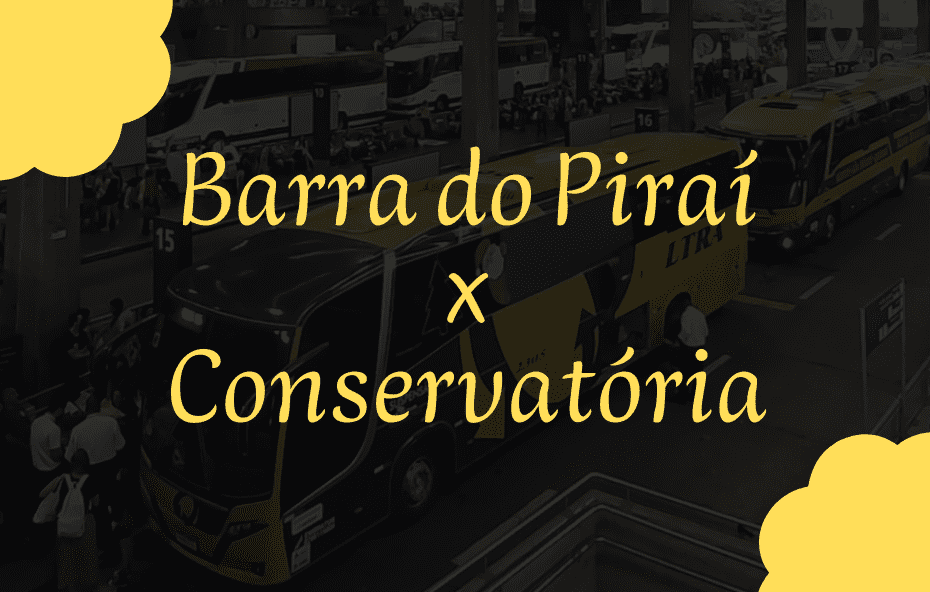 Barra do Piraí x Conservatória - Horário de Ônibus