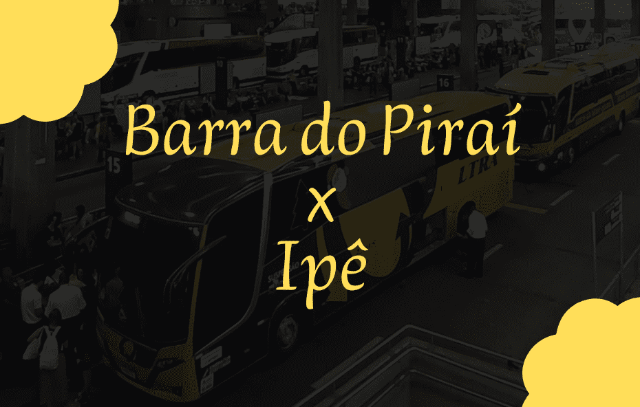 Barra do Piraí x Ipê - Horário de Ônibus