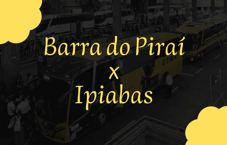 Barra do Piraí x Ipiabas - Horário de Ônibus