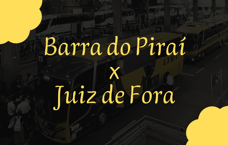 Barra do Piraí x Juiz de Fora - Horário de Ônibus