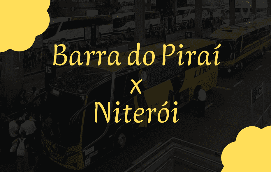 Barra do Piraí x Niterói – Horários de ônibus atualizados