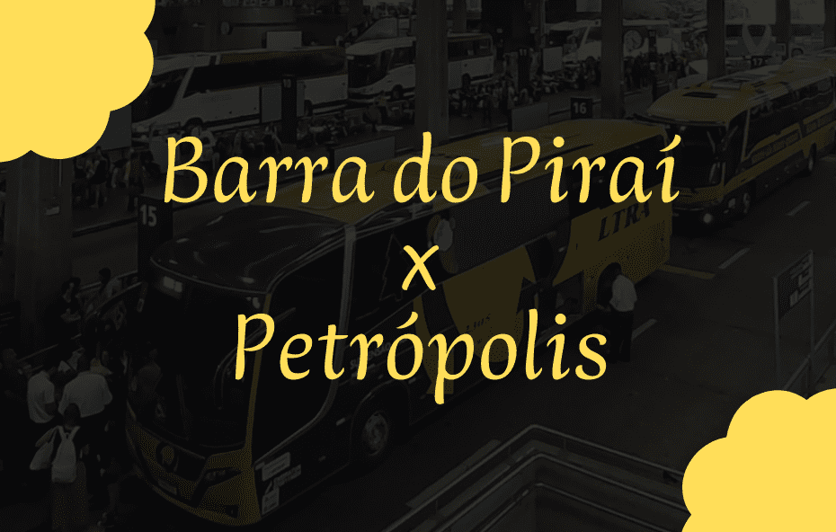 Barra do Piraí x Petrópolis – Horários de ônibus atualizados