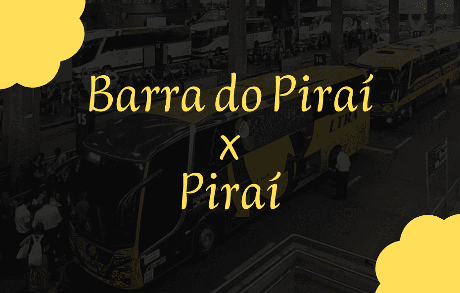 Barra do Piraí x Piraí - Horário de Ônibus