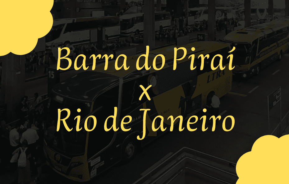 Barra do Piraí x Rio de Janeiro – Horários de ônibus atualizados