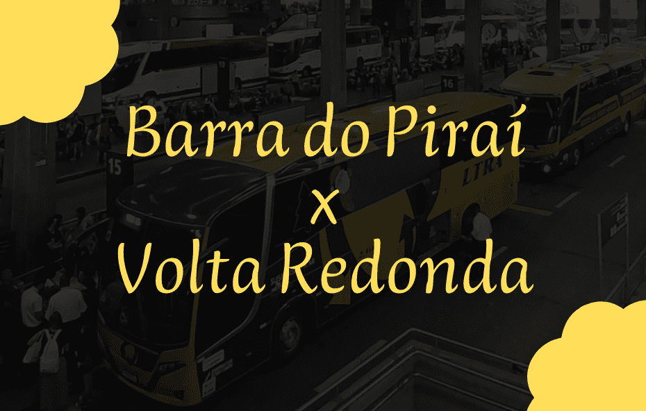 Barra do Piraí x Volta Redonda - Horário de Ônibus