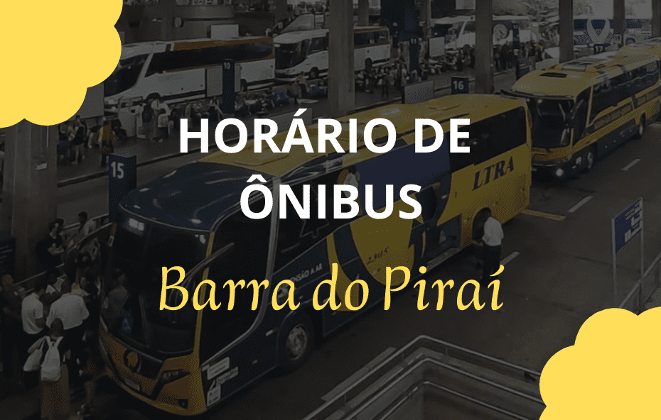 Horário de Ônibus Barra do Piraí