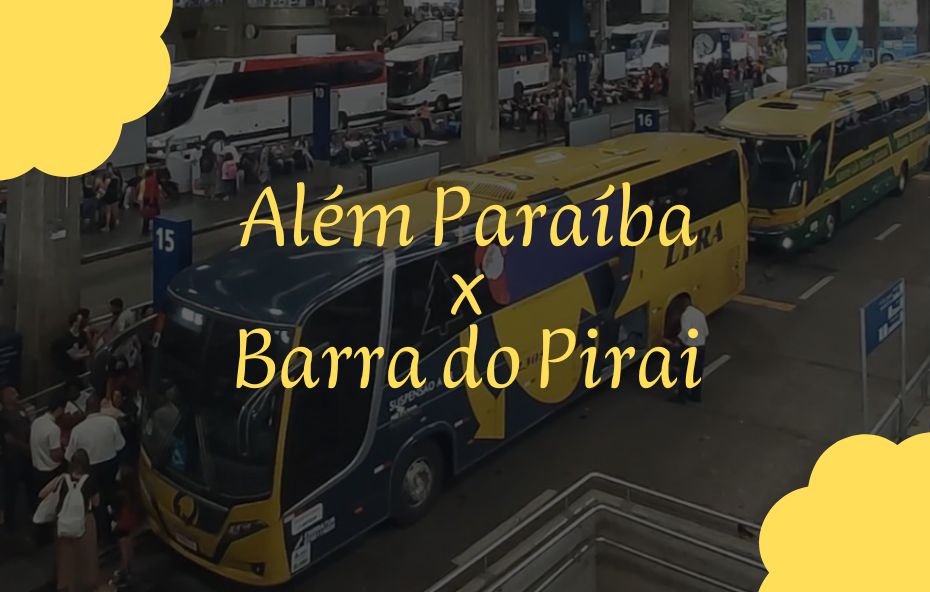 horários de ônibus atualizados da linha Além Paraíba x Barra do Piraí.