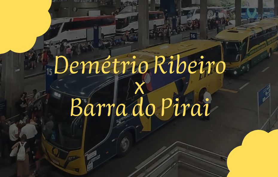 horários de ônibus atualizados da linha Demétrio Ribeiro x Barra do Piraí.