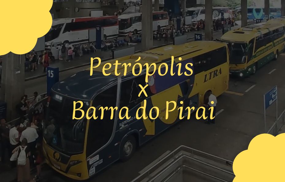 horários de ônibus atualizados da linha Petrópolis x Barra do Piraí.