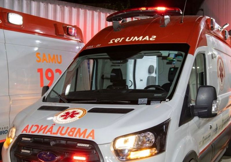 Ambulancia do Samu em Barra do Pirai