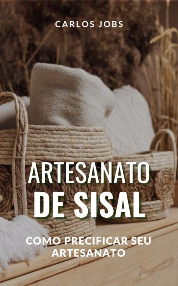 Livro - Como Precificar seu artesanato de Sisal