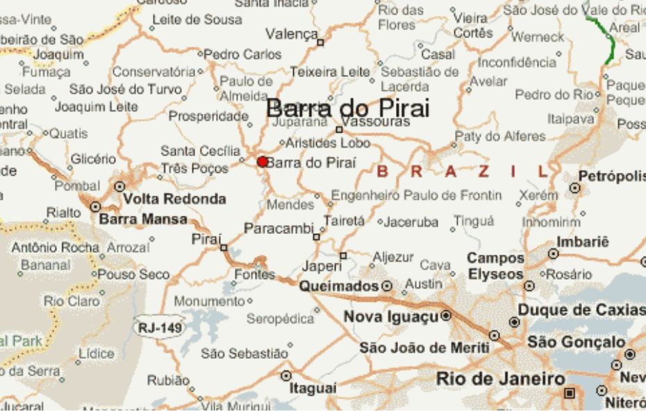 Quais são os Município Vizinhos de Barra do Piraí?