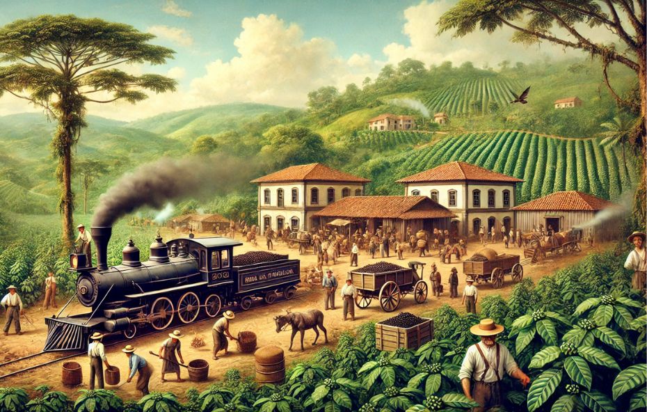 A chegada da ferrovia e o impulso econômico